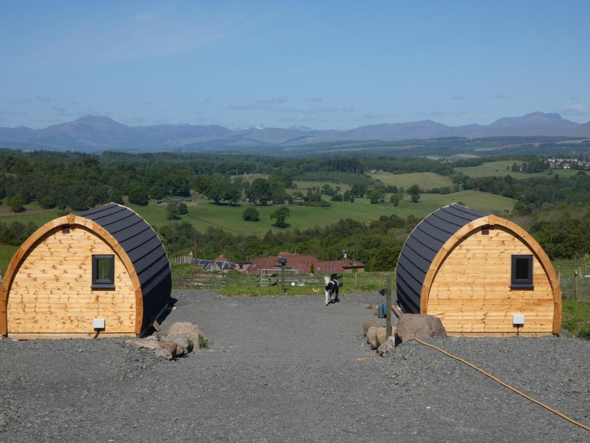 The Arns Glamping Pods Hotell Bridge of Allan Eksteriør bilde